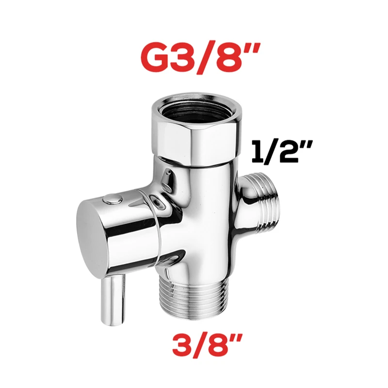 Chrome Bidet T Adapter Image 11