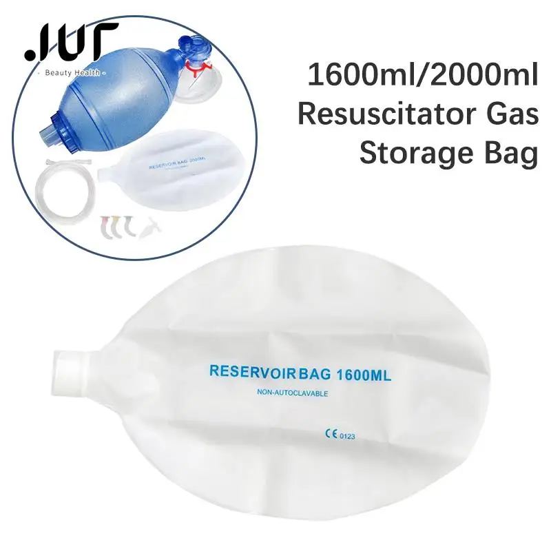 

Мешки Ambu для реанимации 2000 мл/1600 мл, аварийный самоспасательный инструмент для взрослых/детей/младенцев, ручной резервуар из ПВХ