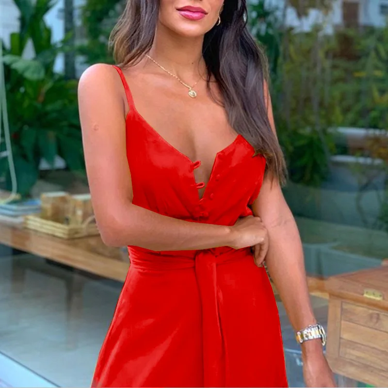 Summer Spaghetti Strap Long Dress Bohemian Style Casual Vacation Maxi Beach Dresses For Women Fashion Elegant Lady Robe Vestidos 14 undefined