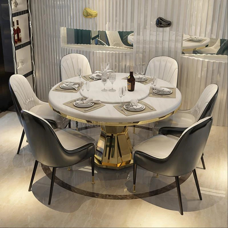 Ashley Furniture Marble Dining Table | White Marble Top Round Dining ...
