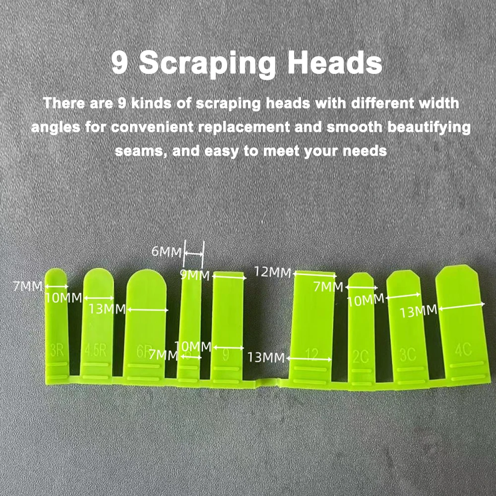 Caulking Tools Set Manual Glass Glue Angle Scraper Sealant Scraper Floor Gaps Spatula