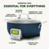 Essential Smart Electric 6QT Skillet Pot, Presets to Sear Saute Stir-Fry and Cook Rice, Healthy Ceramic Nonstick and Dishwasher 3