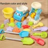 Beach Toys for Kids Sand Toys Set Sand Bucket Shovel Rake Toys for Beach Animal Dinosaur Molds Travel Sandbox Toys for Toddlers 5