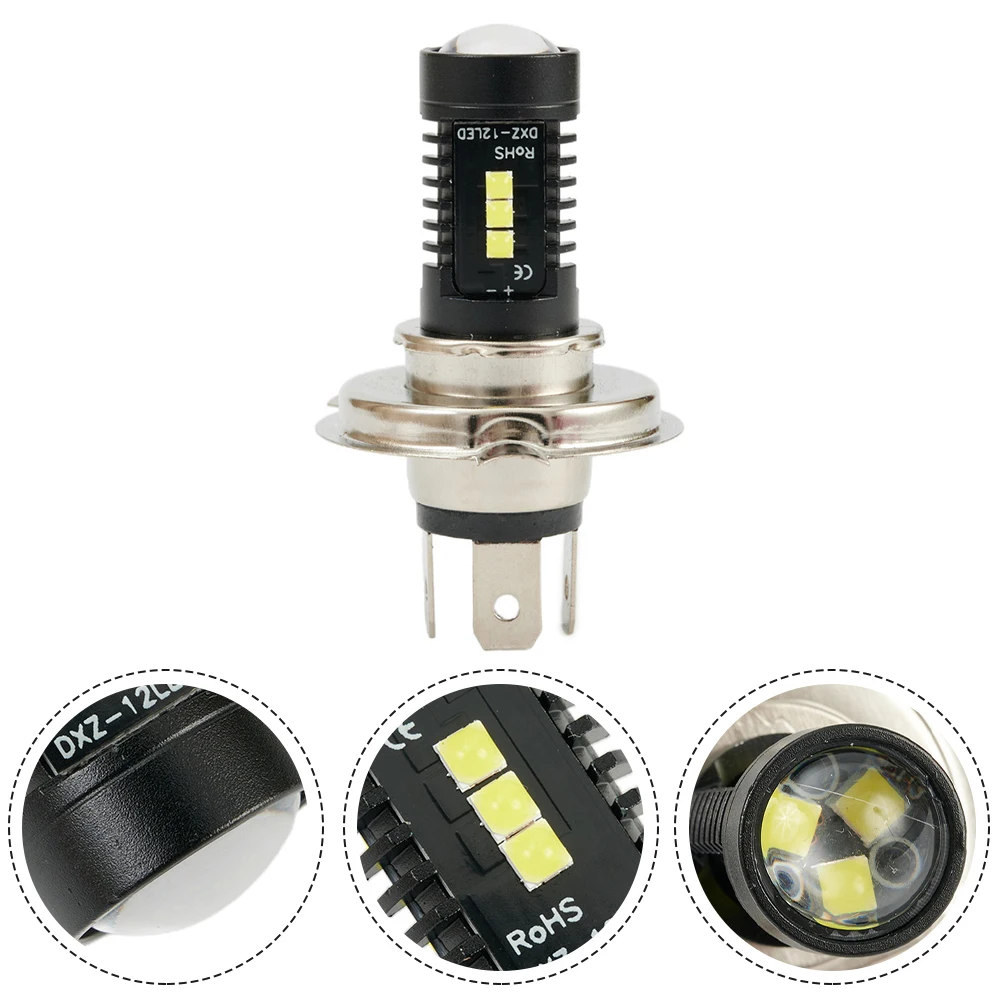 

1 PCS Car LED Light Bulb Conversion Headlight Bulb Hi/Lo Beam Lamp H4 9003 60W 1800LM 6000K 12V-24V Light Auto Accessories