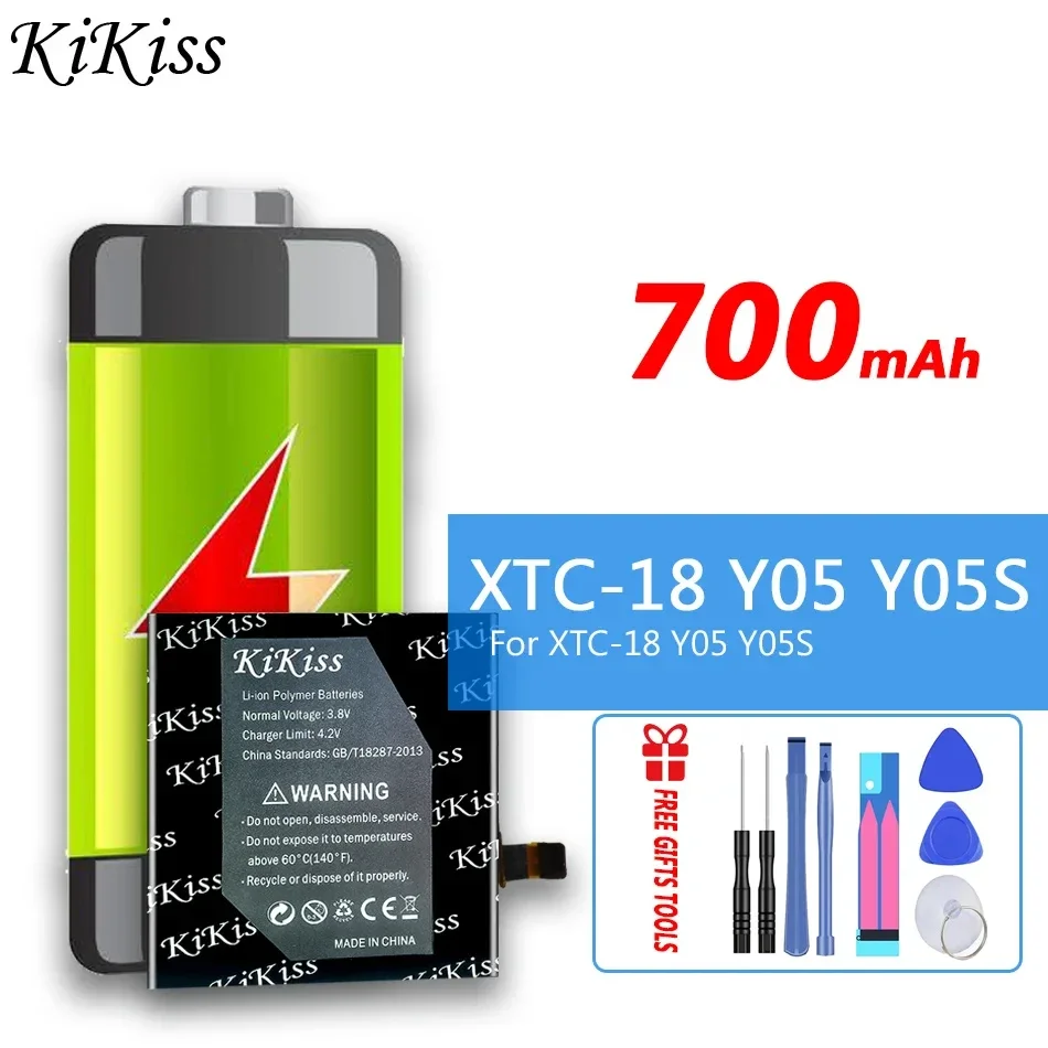 

700mAh KiKiss Battery For XTC-18 Y05 Y05S Replacement Bateria