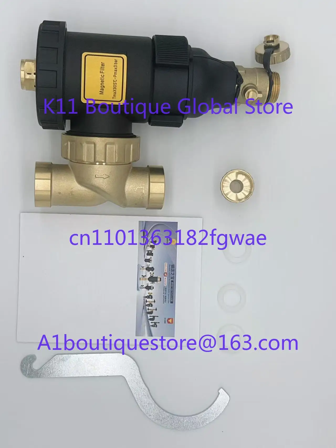 Hydraulic Floor Heating Boiler System Heating Boiler Magnetic Filter Dust Collector Hot Sale