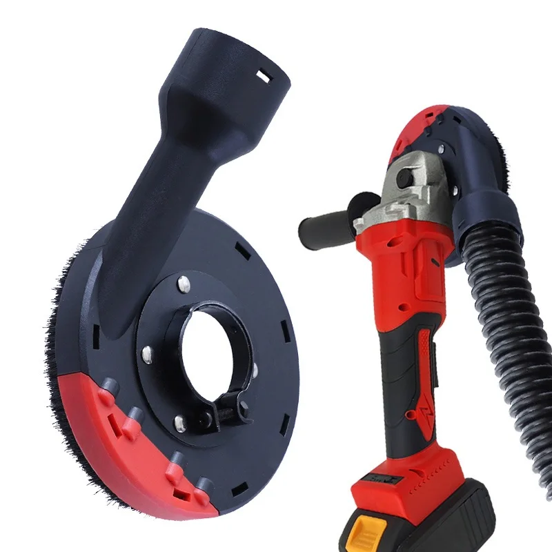 

100/125Model Angle Grinder Dust Shroud For Concrete Stone Dust Collection Universal Surface Grinding Dust Shroud
