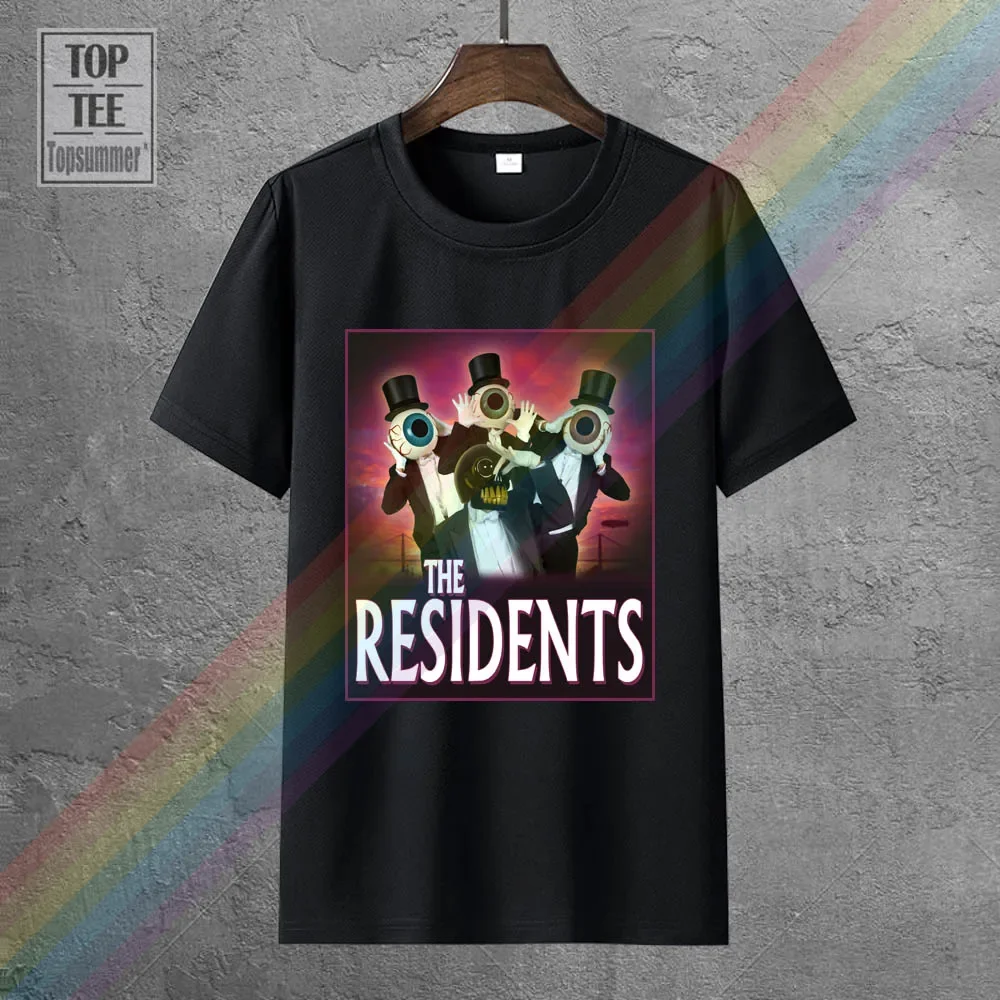 

The Residents T-Shirt Summer Men T-Shirts With Print Top Summer Printed T-Shirt Cotton T-Shirts Men T Shirt Graphic T Shirts Men