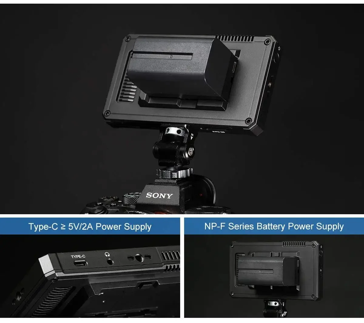 FEELWORLD PS6 5.5" On-Camera Field Monitor IPS FHD1920x1080 4K OLED Touch Screen