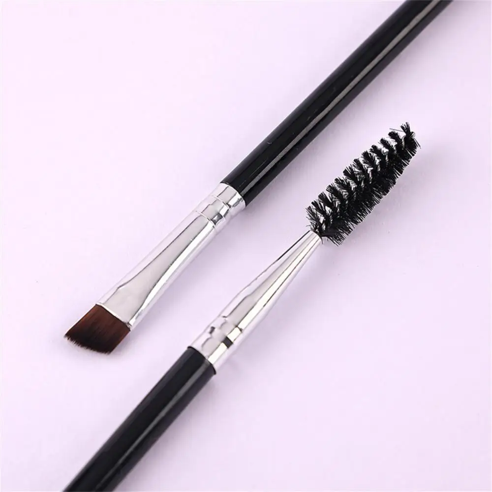Description Picture 2 of itemEyebrow Brush Eyelash Comb makeup brushes Dual Ended Angled brush Spoolie brush 2 in 1 Lash eyebrow brush set makeup tool