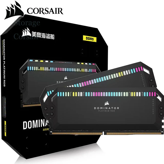 Corsair DOMINATOR® PLATINUM RGB 32GB (2x16GB) DDR5 DRAM
