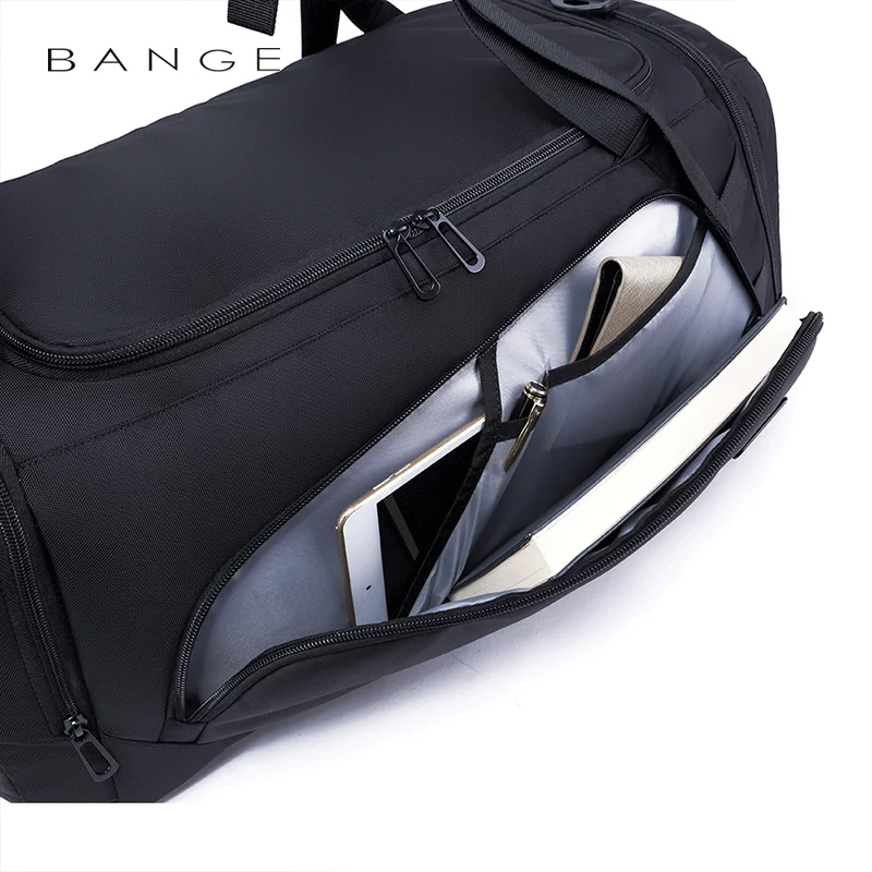 Travel Bags Duffel Bag Bange Gym bag for Men Suitcase Multifunction Large Capacity Waterproof Anti-stain for Travel