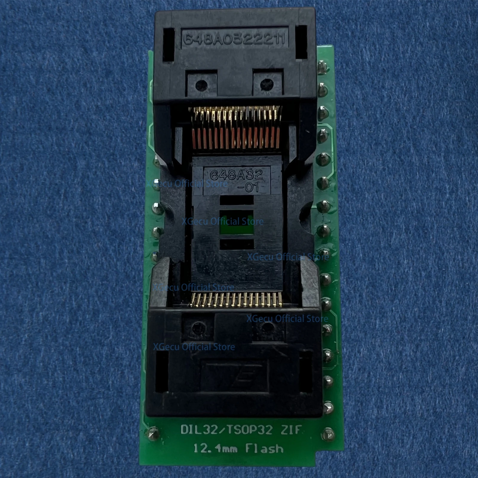 Zif 124 Milímetros Flash ic Soquete mm 14 mm Largura do Corpo Tsop32-dip32 Adaptador Wells-cti 648a0322211-a01 Cnv-tsop-ep1m32 Dil32 Tsop32
