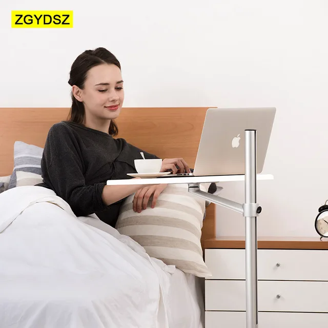 Zdean-Bureau réglable pour ordinateur portable sur pied DSZ, tablette en aluminium, table à thé de chevet, canapé recommandé, 7-20 pouces 1