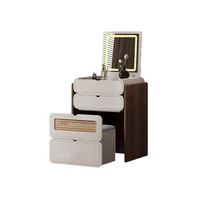 Coiffeuse chambre Design minimaliste nouveau Mini Table de chevet rangement élégant Coiffeuse Maquillage Meuble meubles 2