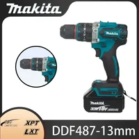 MAKITA Perceuse à main électrique rechargeable au lithium 18V DDF487 13mm sans chargeur ni batterie 4