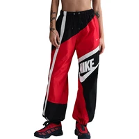 Nike Authentic New Pantalon de sport décontracté tissé à jambes larges pour femme HJ4179-657 5