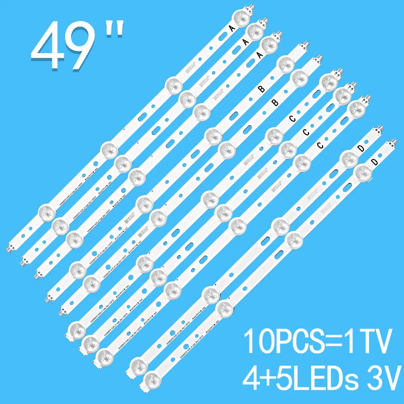 Retroilluminazione A Led 4/5 Lampada Per Samsung 40 Pollici Tv Svs400A73 40 D1333B 40 L1333B 40 Pfl3208T Lta400Hm23 Svs400A79 40 Pfl3108T/60