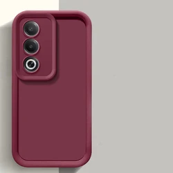 Enhanced Protective Soft Cover with Anti-Drop and Camera Protection for OPPO A80 (Tyjt red)