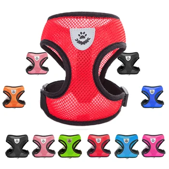 Ensemble de laisse réglable respirante pour petits chiens, laisse de marche extérieure, chiot et chats, bouledogue français, chihuahua, SFP