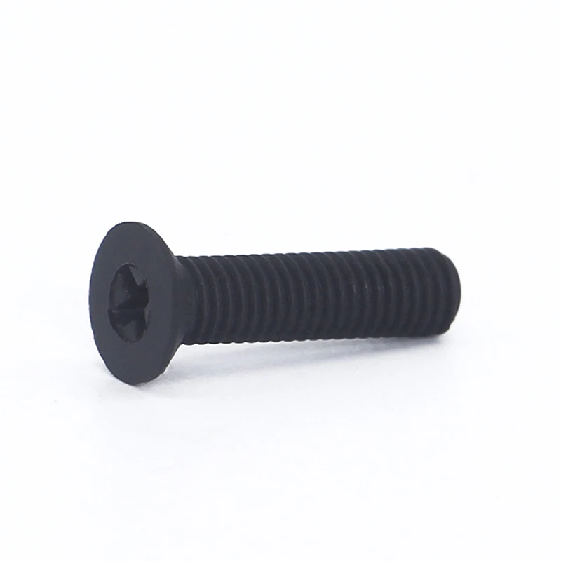 

M2 M2.5 M3 M4 M5 M6 Black Countersunk Nylon Screw Insulated Cross Groove Flat Head Screw Bolt Countersunk Philips Screws