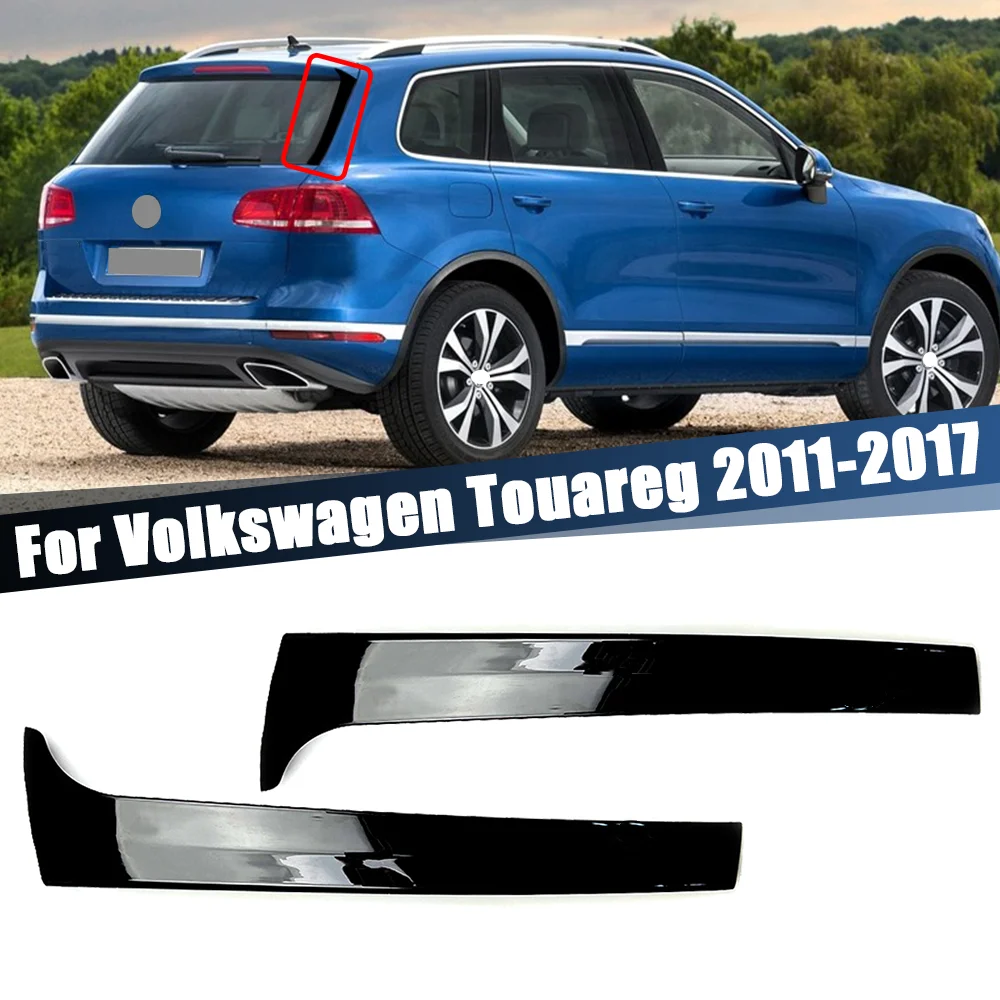 DZSQQGSDSF Car Rear Spoilers Rear Window Splitter Cover For VW For Sharan 2011-2020 Side Canards Wing Deflector Spoiler Car Accessories Rear Roof Spoiler