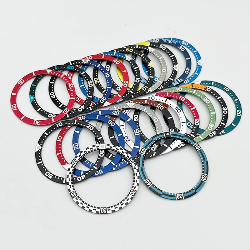 Premium 38x31.5mm Aluminum Bezel Insert