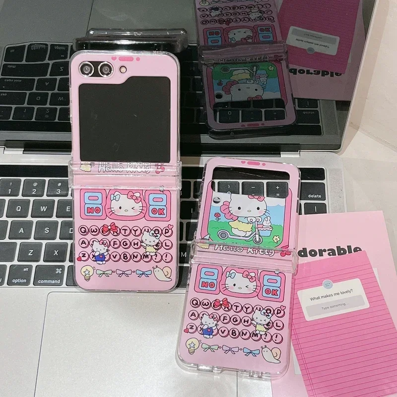 Galaxy Z Aliexpress Hello Kitty Flip Phone Samsung Galaxy Mobile