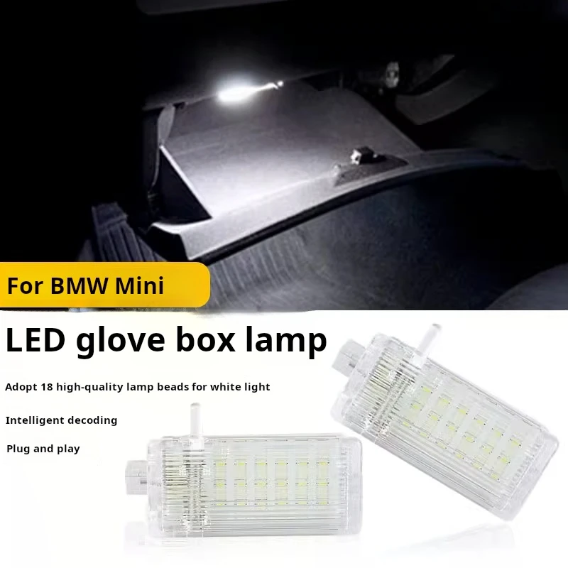 

Suitable For Bmw Mini Mini R50r52r52r53r55r56r57r60 Modified Led Glove Box Light White Light