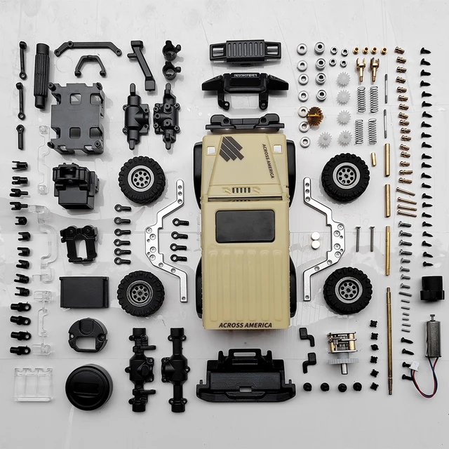 LDARC X43 1/43 MINI RC Electric Remote Control Model Car Desktop Crawler RTR 4WD Adult Children's Toys 5
