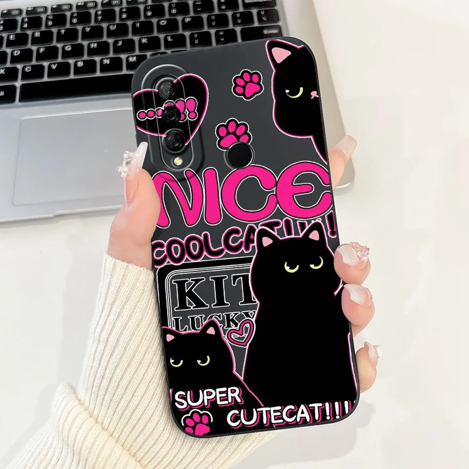 Cute Panda Rabbit Soft Silicone Phone Case for Huawei P30 Lite Nova 4e - Stylish and Protective Cover
