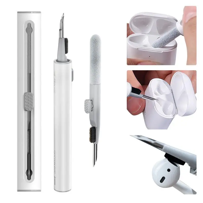 Earbuds Cleaner Kit For3 2 1 Wireless Earphones Cleaning Pen Brush
