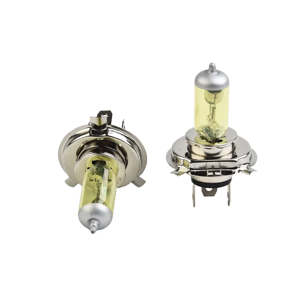 자동차 헤드라이트 석영 유리 교체 세트, 자동차 부품, H4 스테인레스 스틸, 화이트, 100W, 12V, 1700LM, 6000K 액세서리