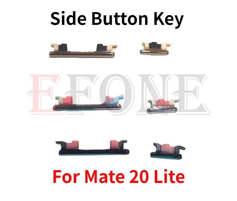 Power Button ON OFF Volume Up Down Side Key Replace Repair Parts For Huawei Mate 20 Pro Lite X phone switch key