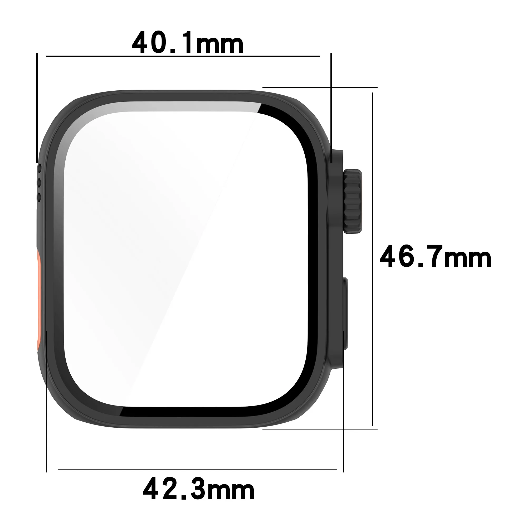 Ultra Case with Tempered Glass Screen Protector