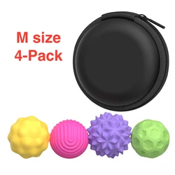 Magnetic Fidget Balls - Stress Relief & Sensory Toy for Anxiety Relief, Autism & ADHD (M 4 - pack  Colorful)