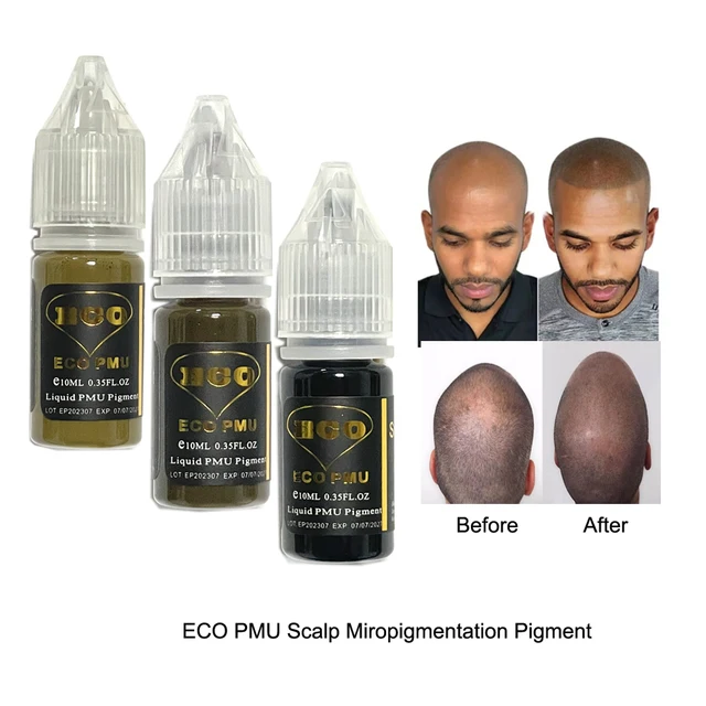 ECO PMU Liquid Scalp Micro Pigment SMP Micropigmentation Tattoo Ink