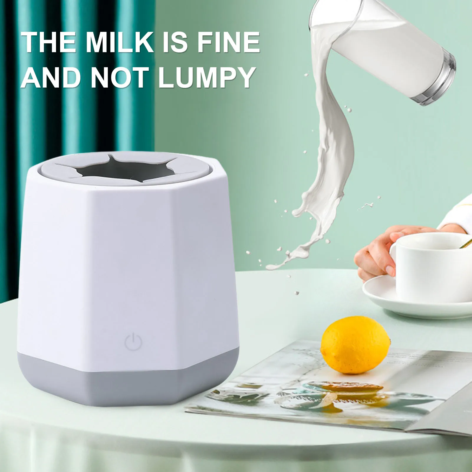 Electric Milk Shaker Bottle Automatic Baby Milk Bottle Shaker Portable Feeding USB Charging Long Lasting