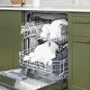 24" Stainless-Steel Panel-Ready Dishwasher 14 Place Settings 45 dB Energy Star Certified Slide-Out Racks Top Utensil Rack Quiet 5