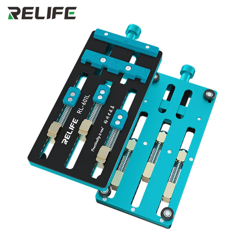 RELIFE RL-601L Three-axis Motherboard Fixture PCB Holder for Mobile Phone Motherboard Repair Chip Deglue Soldering Tools