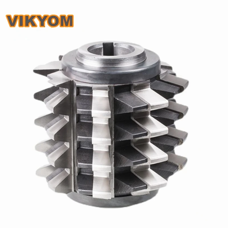 

High Precision Insert Gear Hob Insert Hob 6542 High Speed Steel Hob M4 M5 M6 M8 M9 M10 M11 M13 M15 M18 M20 M40