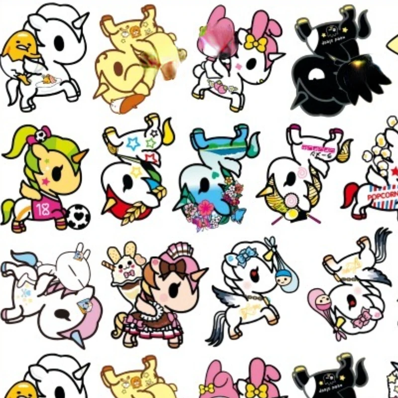 40Mm Tokidoki Serie Unicorno Ciondoli Acrilici Unicorno Con Materiale Figura Bambino Per Fai Da Te Per Fonecasi Decorazione Fatta A Mano Etsy