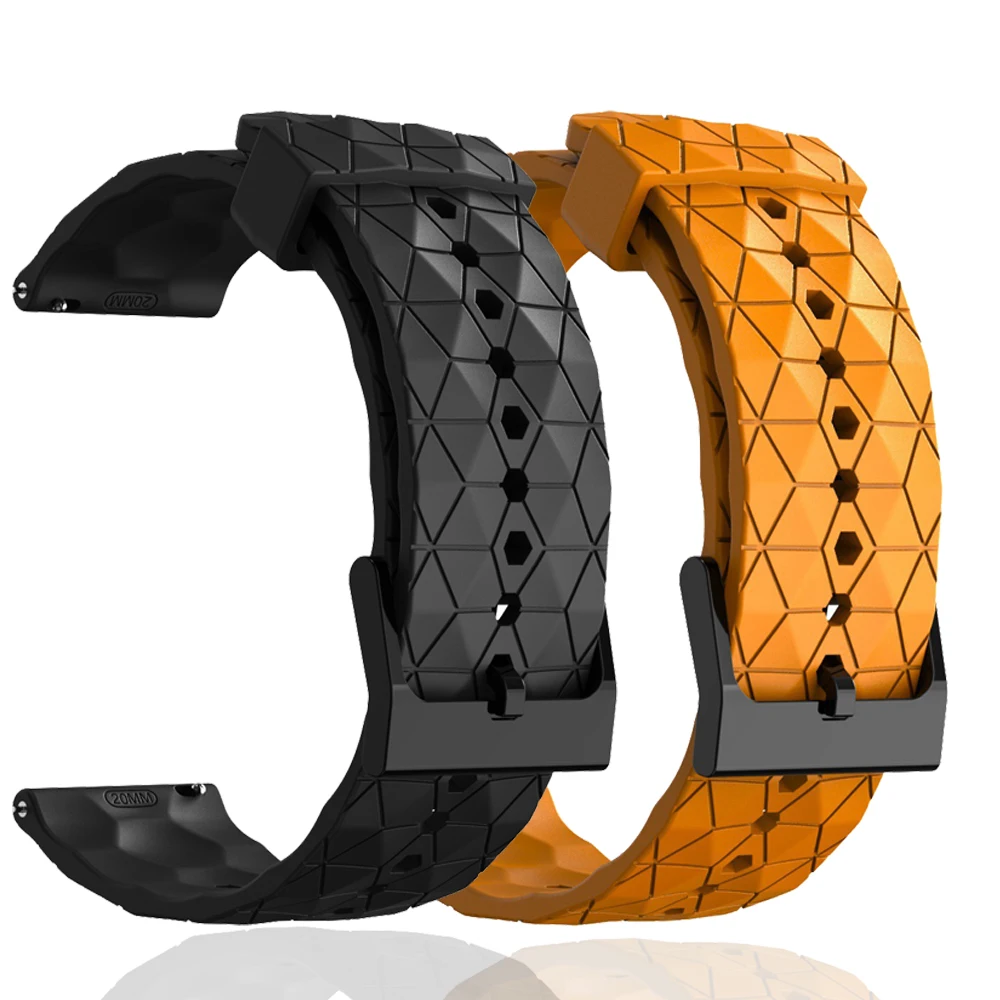 Silicone 22mm Versatile Smartwatch Wristband Bracelet