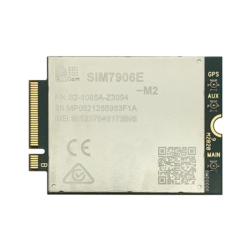 SIMCOM SIM7906E SIM7906E-M2 Multi-Band LTE CAT6 Multi-Band LTE-FDD/LTE-TDD/HSPA+ Module B1/B3/B5/B7/B8/B20/B28/B32/B38/B40/B41 simcom φ lte cat12 module multi band sim7912g m2 hspa 600mbps m 2 type совместимый с sim7500 sim7600 sim7906