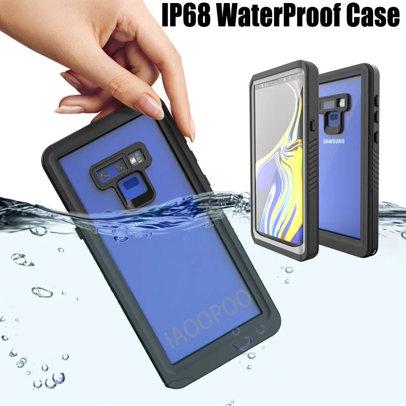 Impermeável Ip68 para Samsung Galaxy Note 10 A51 A72 Galaxy s8 s9 Plus Mergulho Natação Esportes ao ar Livre Escalada Case