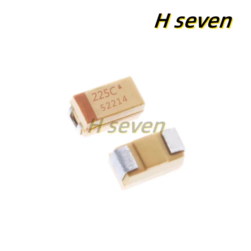 

Танталовый конденсатор 1206 SMD типа 3216 А, 16 В, 2,2 мкФ ± 10%, TAJA225K016RNJ 225C, 10 шт.