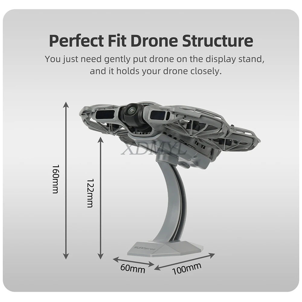 써니라이프 플라스틱 데스크탑 디스플레이 랙 DJI NEO 2 전시홀 마운트 베이스 홀더 브래킷 DJI Neo 2 드론 액세서리용