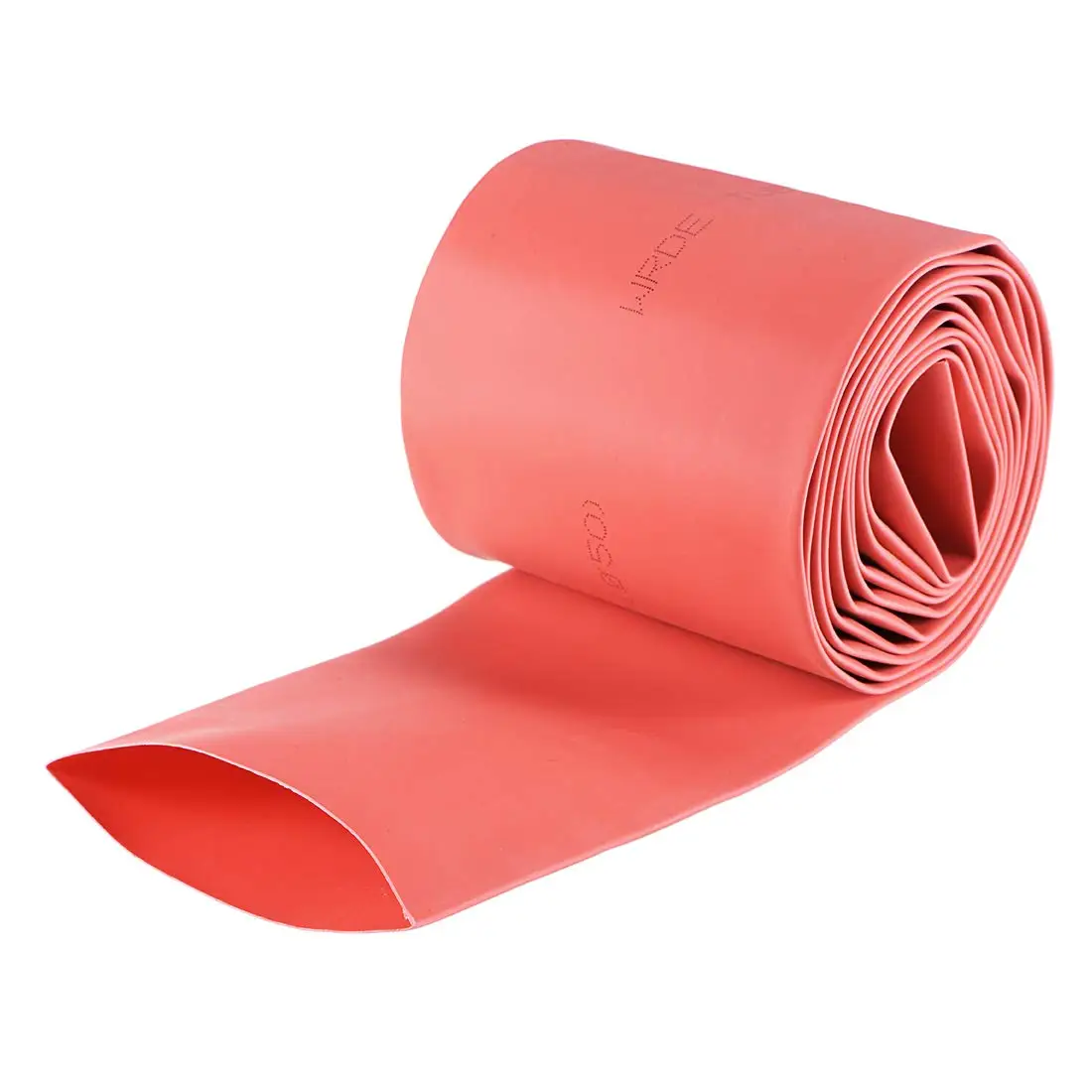 

Keszoox Heat Shrink Tubing, 2"(50mm) Dia 80mm Flat Width 2:1 Ratio Shrinkable Tube Cable Sleeve 2m - Red