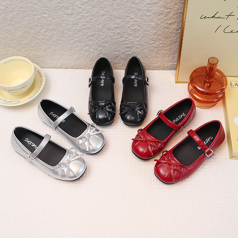 Girls Ballet Flats Soft Sole Shoes for Autumn