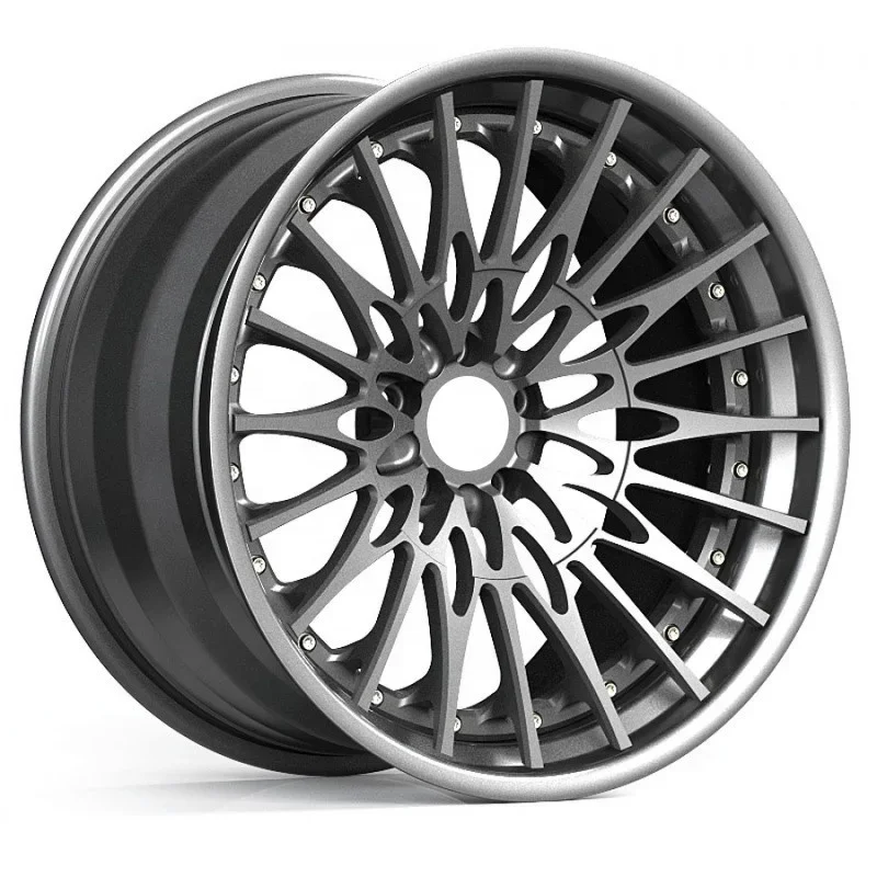 

Custom Deep Dish Two Piece18 19 20 21 22inch 5x120 5x114.3 5x120 Forged Aluminum Alloy Passenger Gray Car Wheels Rims For Sale